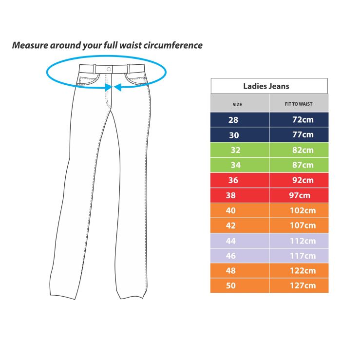 Ladies: MTN Ladies Stretch Jeans